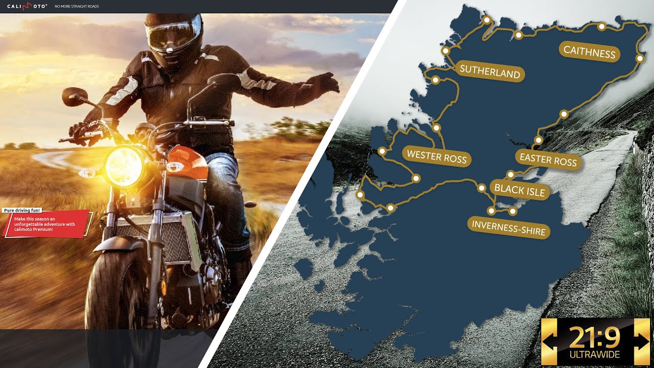 HOW TO USE THE CALIMOTO APP - Preparing the NC500 Road Trip!
