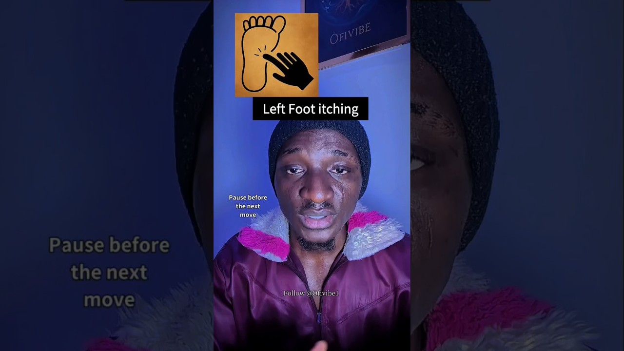 Left Foot Itching: Spiritual Meaning Revealed. #chosenones