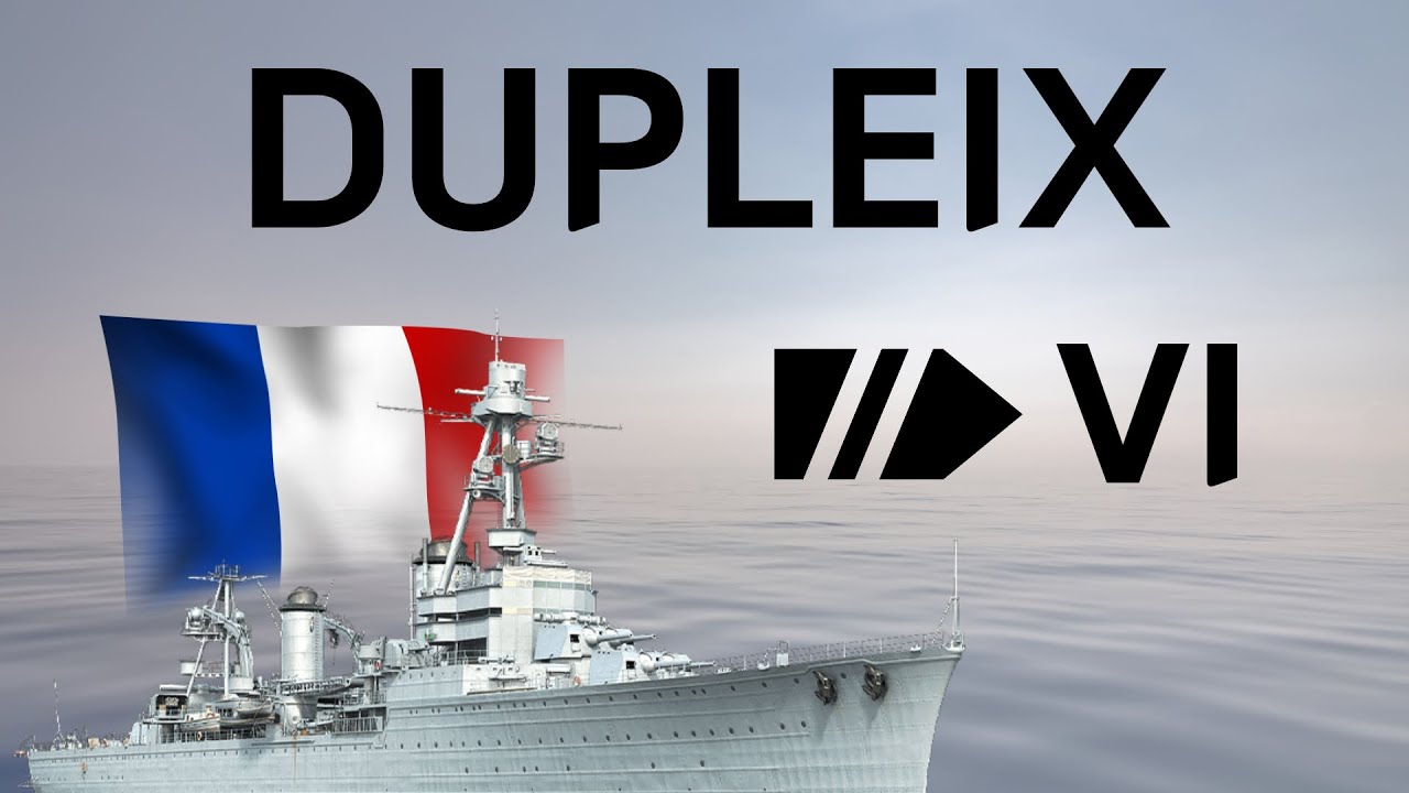 [WOWS Blitz] French Cruiser Dupleix