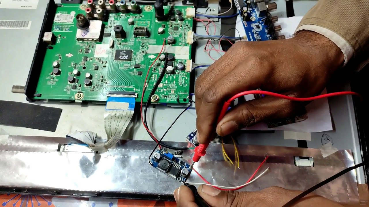 LG LED TV me univershal led tv card kaise lagaye how to install led tv card on LG LED TV