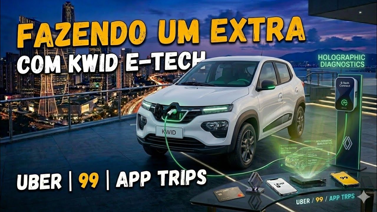FAZENDO UM EXTRA COM KWID E TECH 🔋💲💰✅