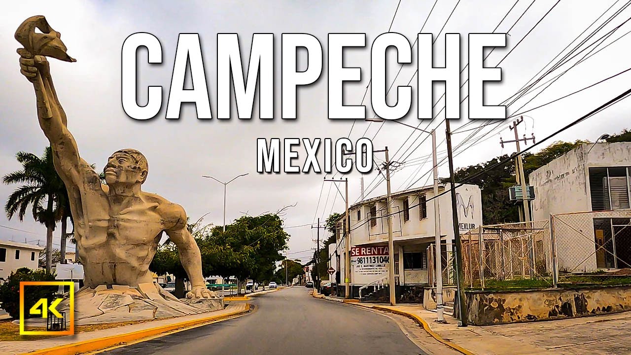 Campeche City Drive [4K] | Playas De Campeche | Mexico