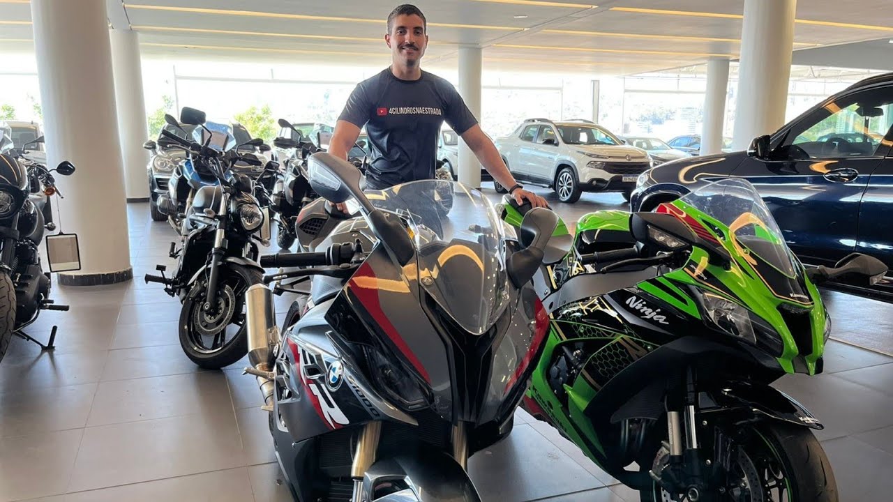 BMW S1000RR 2022 vs KAWASAKI ZX10R 2020 | QUAL A MELHOR ?