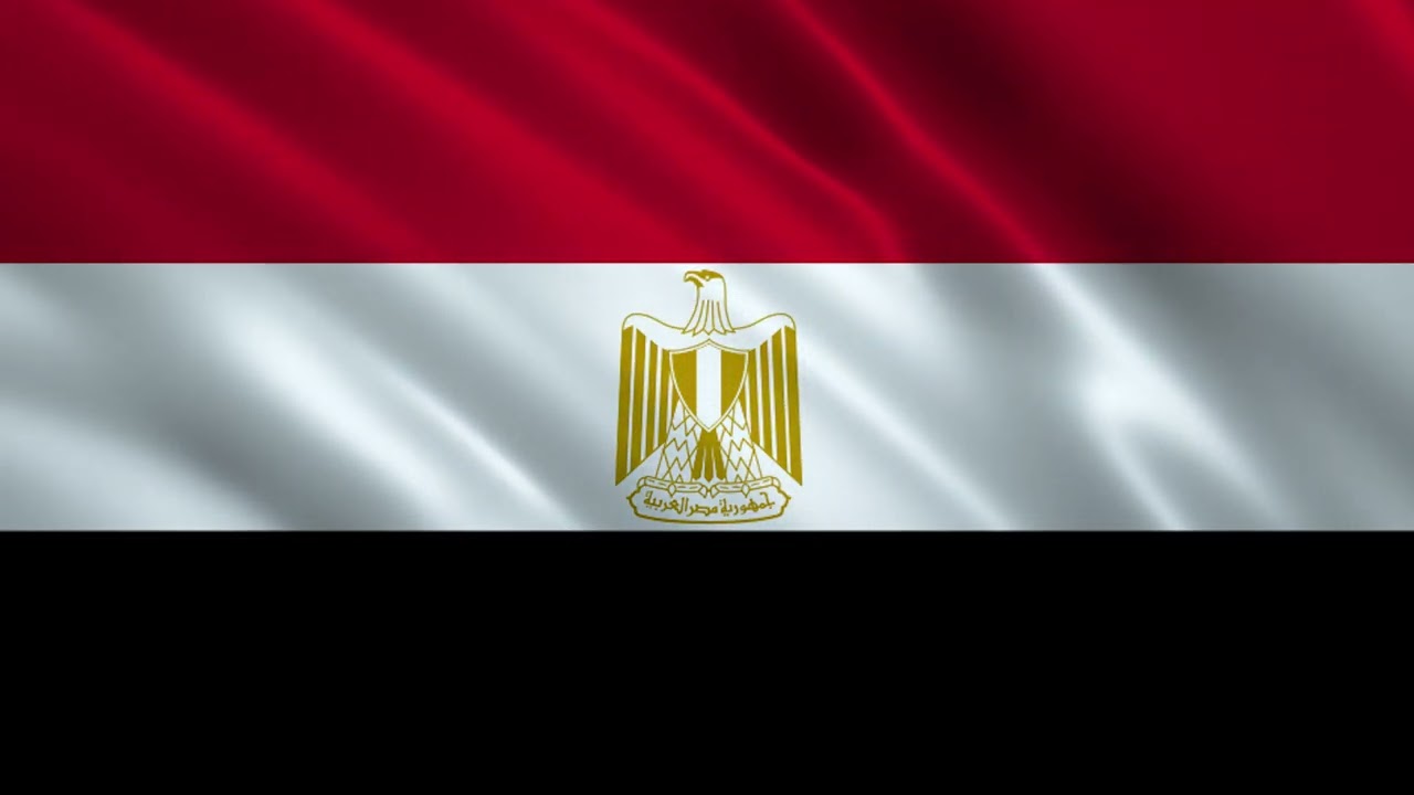 Egypt Flag Waving Animation | Background Video