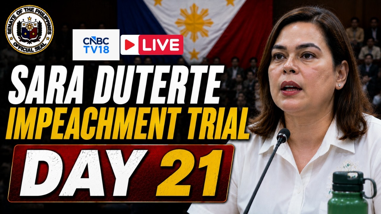 🔴Philippines Senate LIVE: Impeachment Trial of VP Sara Duterte - DAY 21 (Sept 2nd, 2026) | N18G