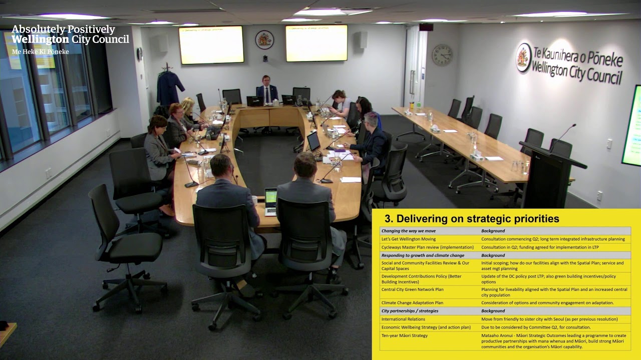 Wellington City Council - Briefing: Policy Work Programme - 12 August 2021