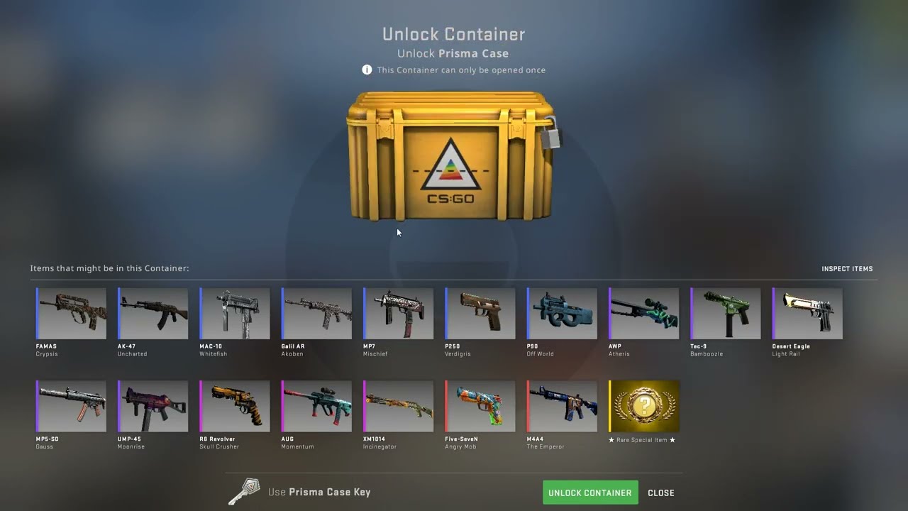 Opening a CS:GO case til a Knife appears.... DAY 326