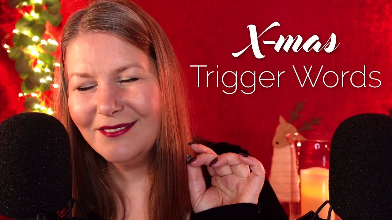 ASMR ☆ 40 X-mas Trigger Words ☆ von Ohr zu Ohr geflüstert ☆ Deutsch