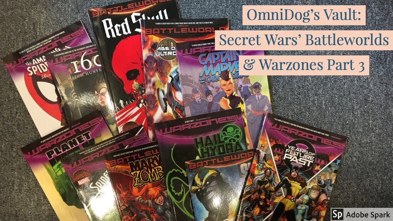 OmniDog's Vault: Secret Wars' Battleworld's & Warzones Books, Part 3