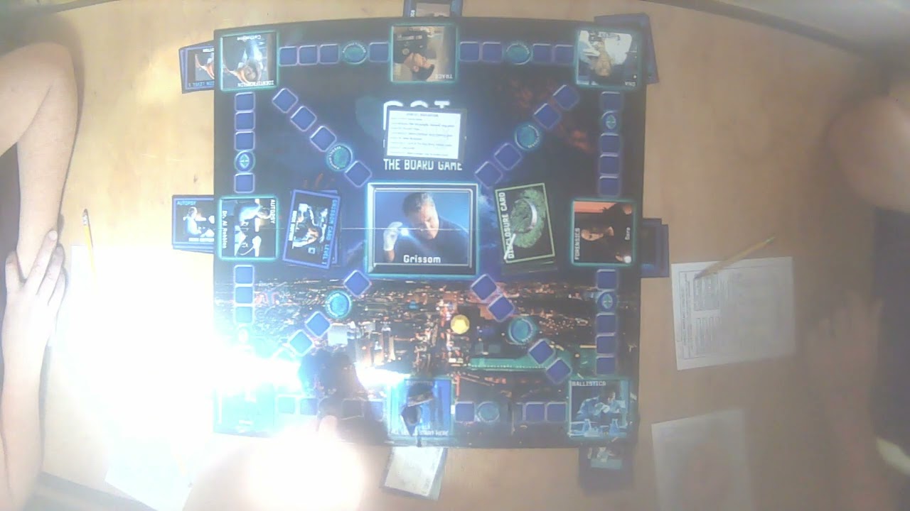 CSI: Crime Scene Investigation: The Board Game Play-Through