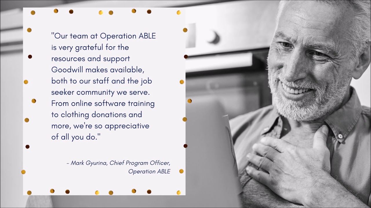 Operation ABLE (Boston) Gives Holiday 2020 Tribute to Goodwill [2]