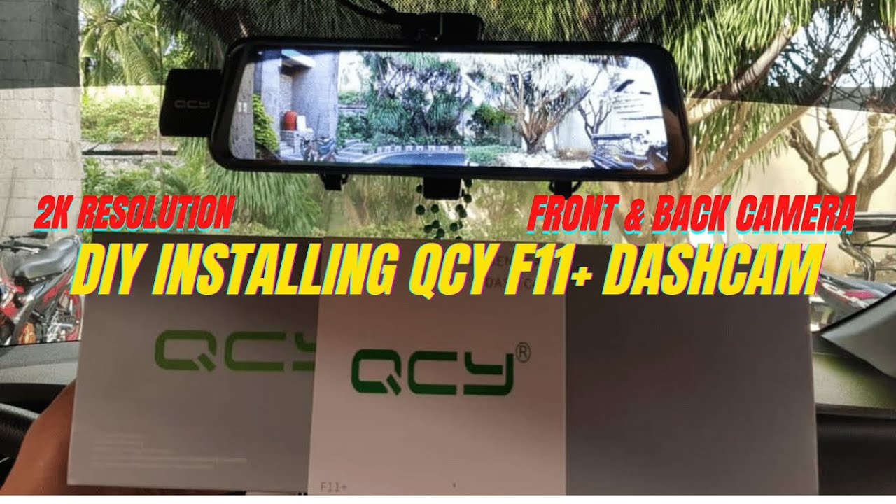 MITSUBISHI ADVENTURE DIY DASHCAM INSTALLATION QCY F11+