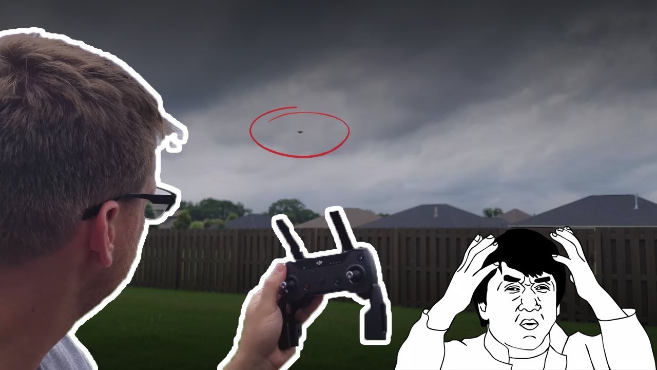 RTH DJI Spark What happens when DJI's Spark controller shuts down in Flight? (Part 2)