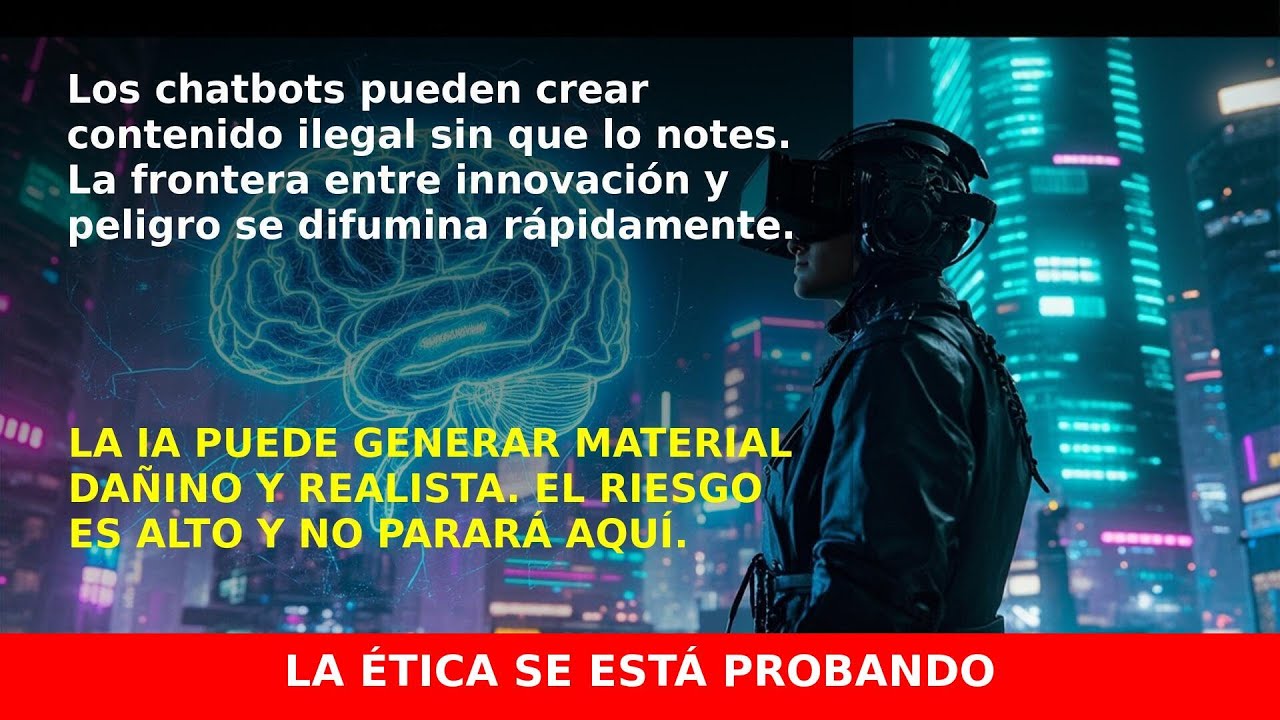 La peligrosa existencia de chatbots que generan contenido ilegal con IA