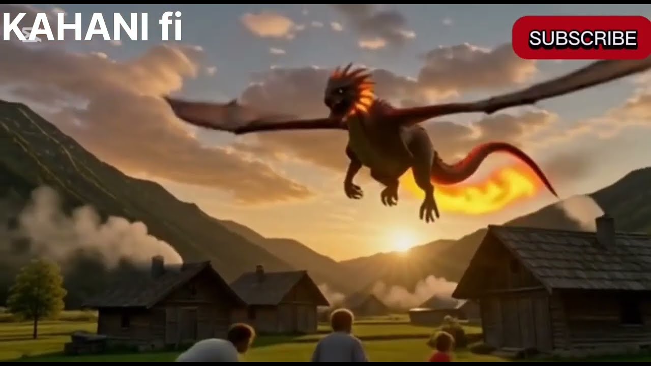 Epic battle fire dragon vs ice dragon