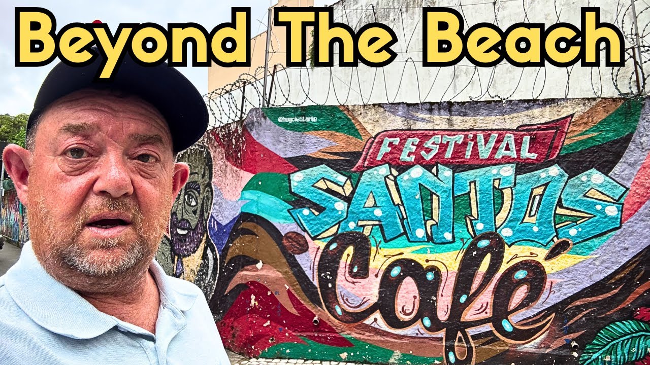 Santos Beyond the Beach 🇧🇷 | A Real Walking Day