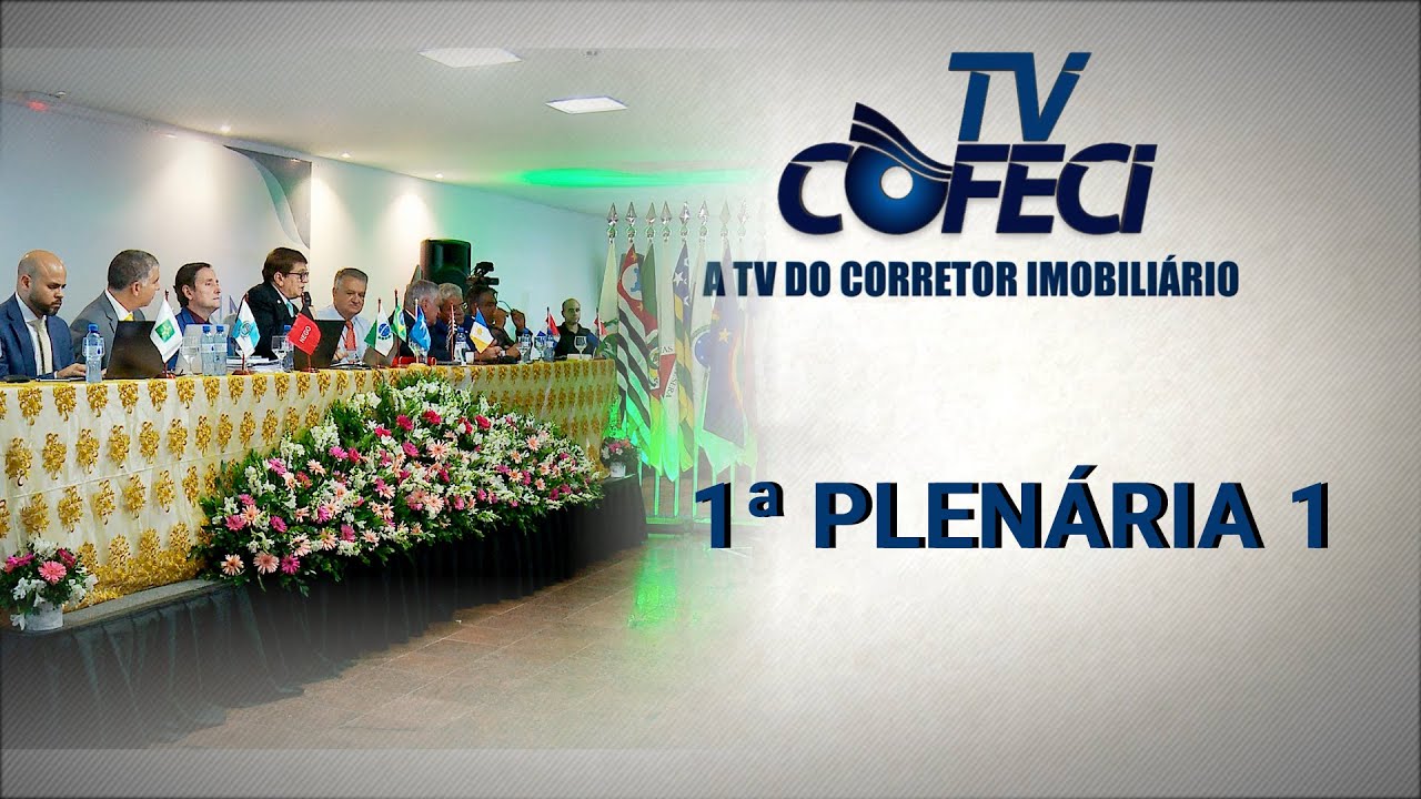 1ª PLENÁRIA 1. COFECI-CRECI.