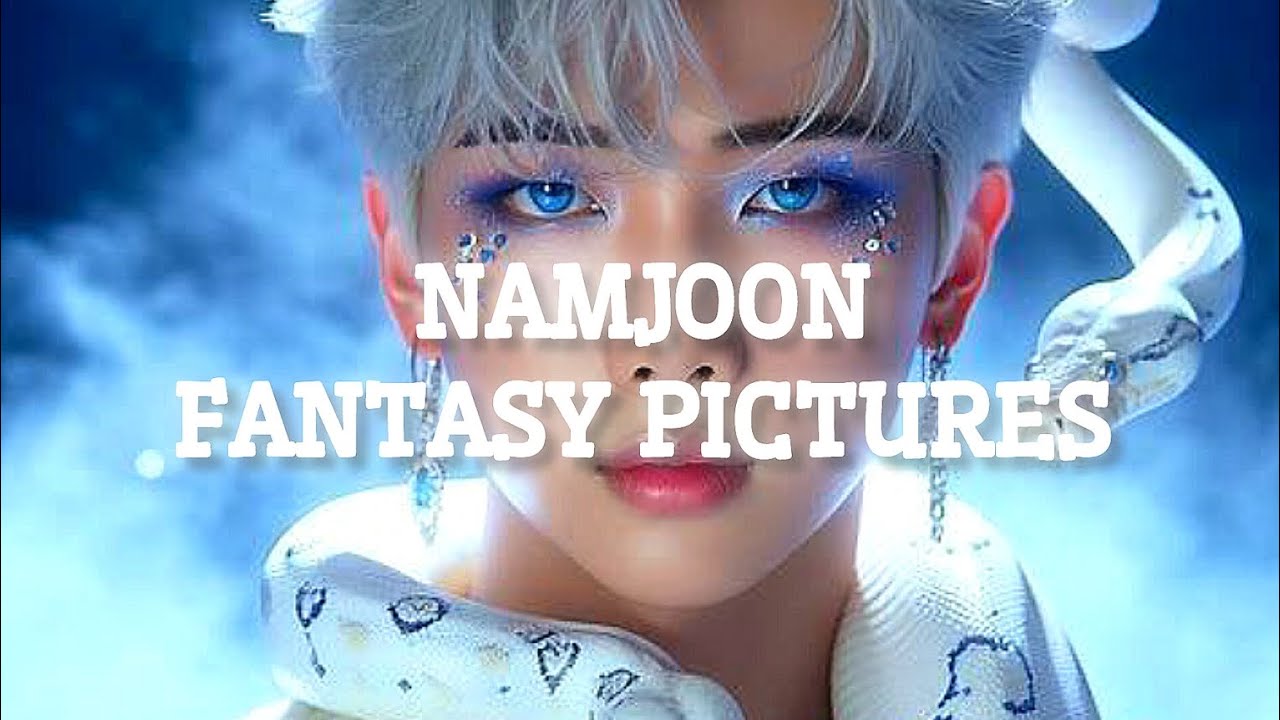 Namjoon Fantasy Pictures 👽👻 (part 2)  || K-pop Fan MV 💜💜