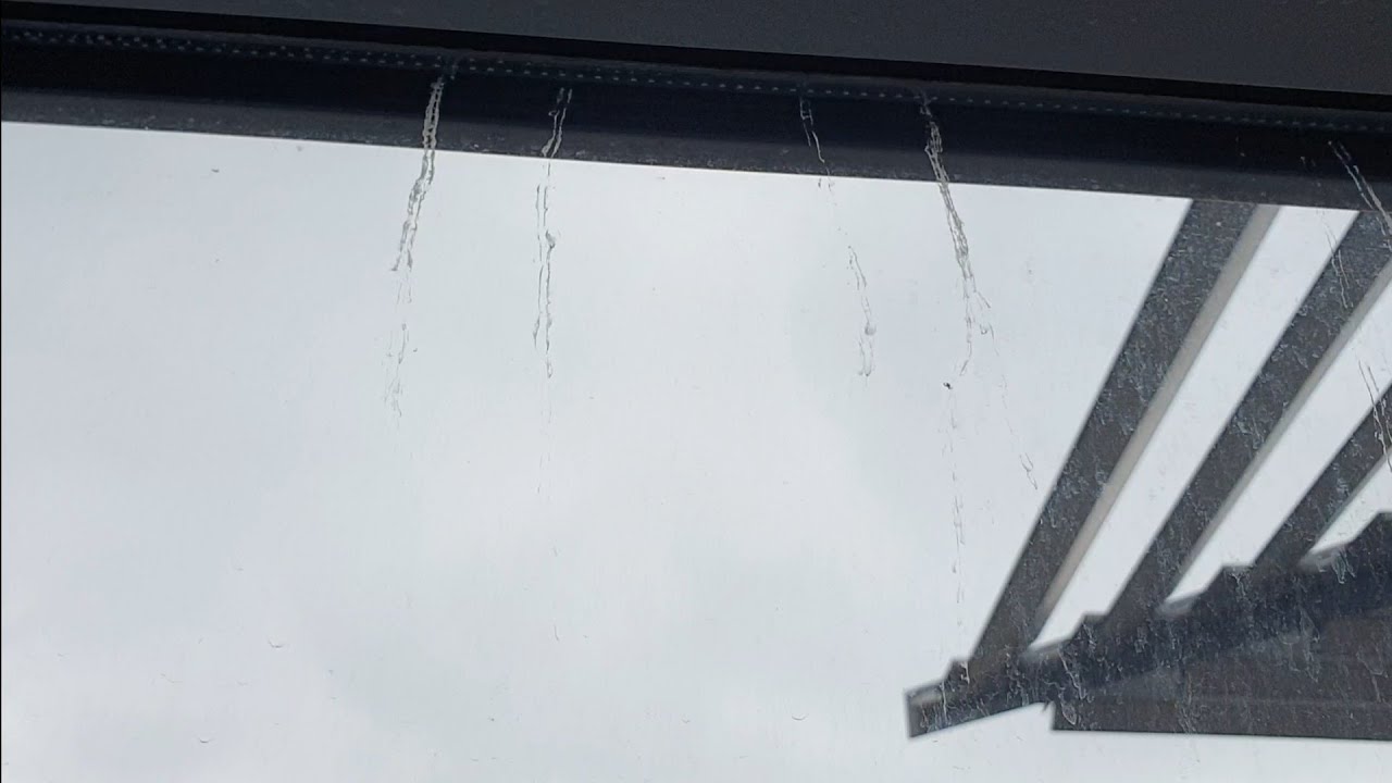 Kalkflecken vom Glas entfernen