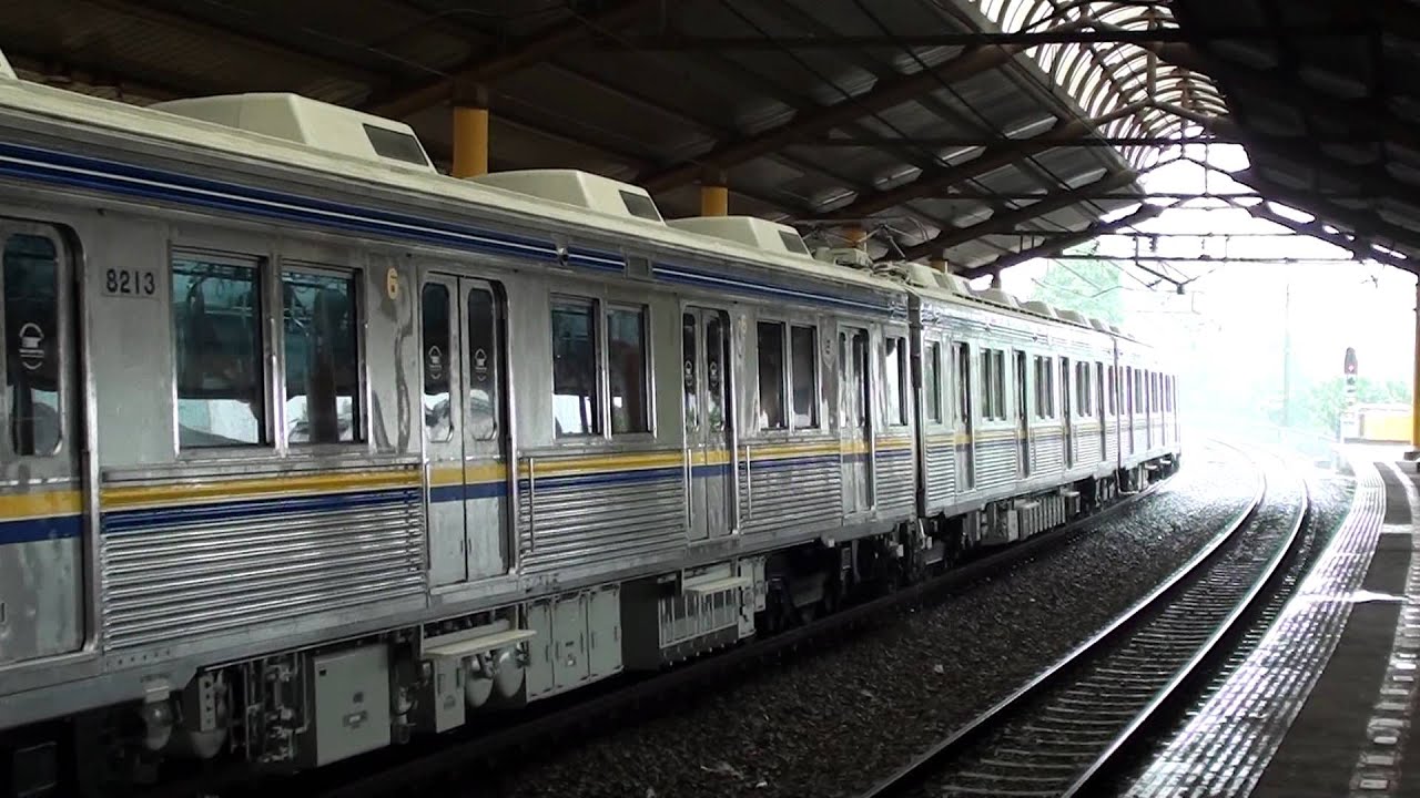 KRL JABOTABEK 都営6000形6271F・東急8000系8003F Gondangdia駅発着