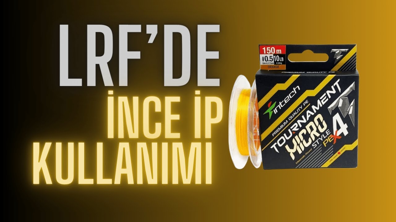 İnce ip tecrübe ister: 0.175PE Intech Tournament Micro Style