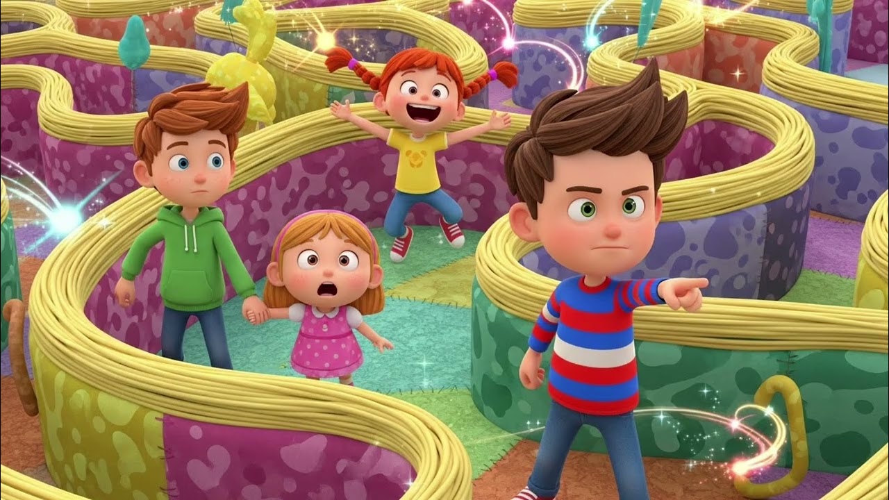  The Magical Mischief of Tommy, Leo, Mia, and Lily | Funny Magical Kids Story 3D Cartoon Animation 