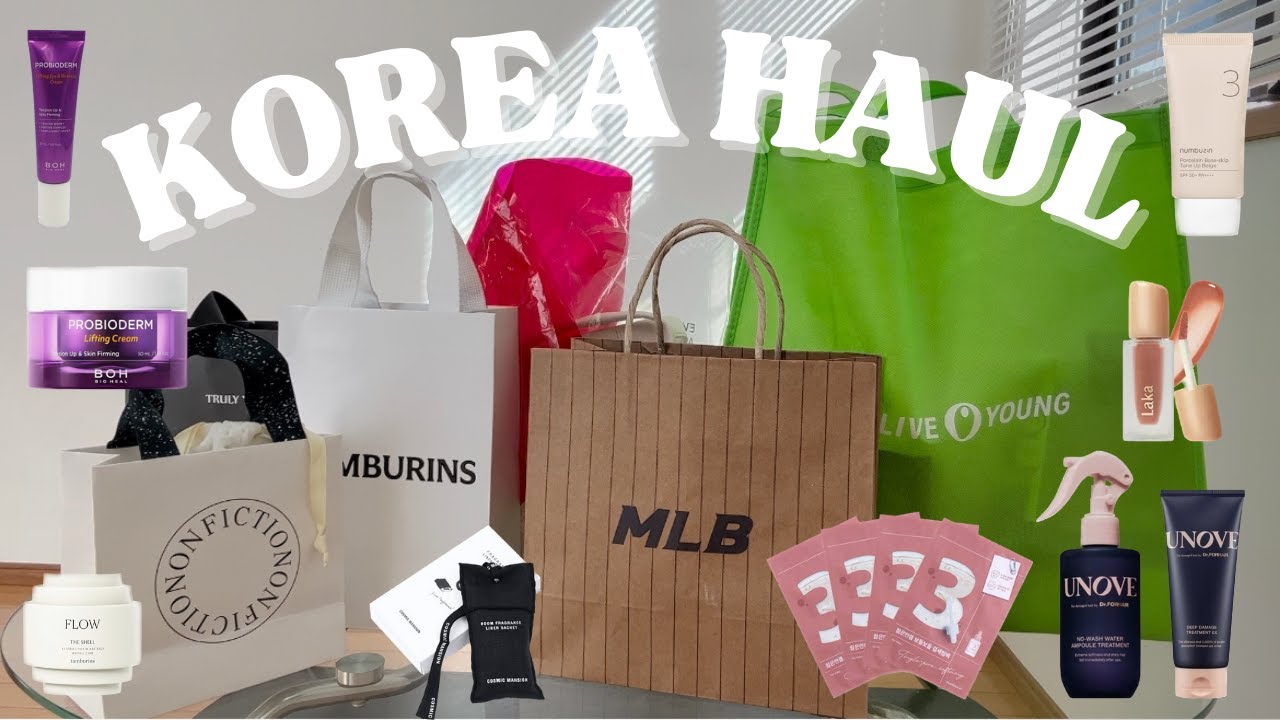 【韓国購入品紹介 】韓国旅行2泊3日で購入したもの全て紹介🇰🇷✨使ってみて良かったものはこれ♡