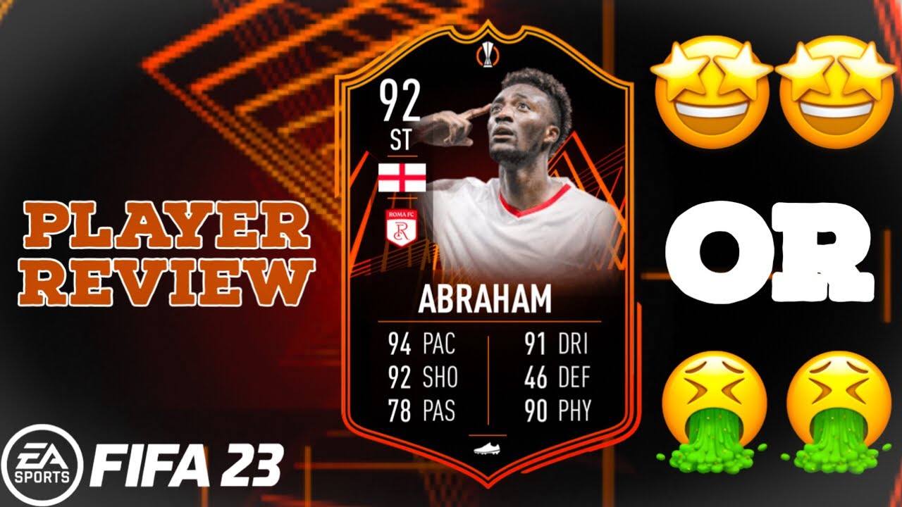 FIFA 23: WHAT A PLAYER!🤩 UEL RTTF TAMMY ABRAHAM PLAYER REVIEW! - FUT23