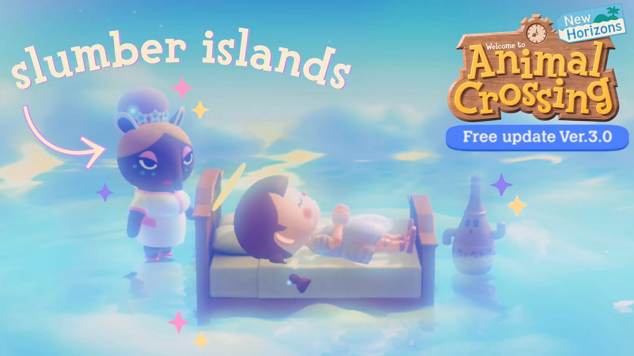 Let's Create A SLUMBER ISLAND! | ACNH's 3.0 Update 🏝️