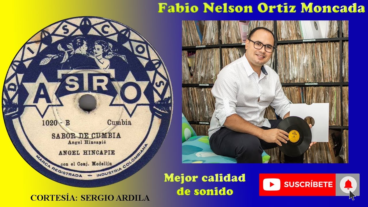 SABOR DE CUMBIA - ANGEL HINCAPIE CON EL CONJUNTO MEDELLIN