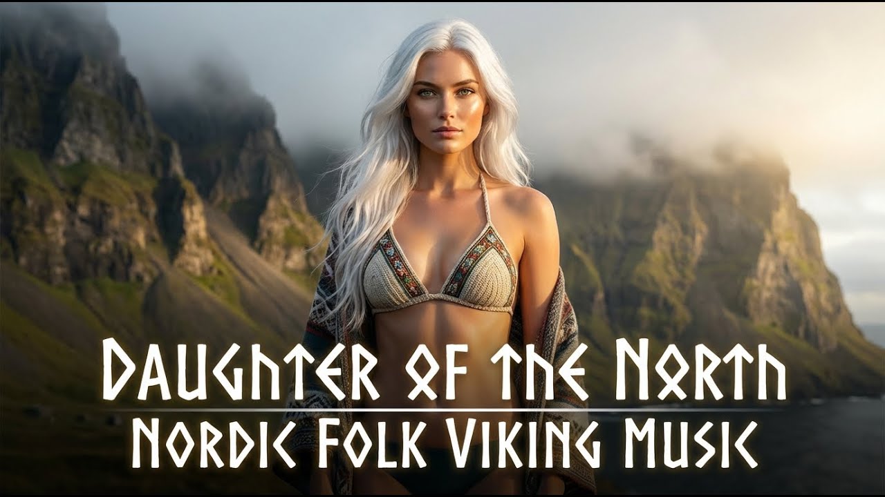 Daughter of the North 🔥 Nordic Folk Viking Music | Calm Female Vocals & Ancient Norse Atmosphere