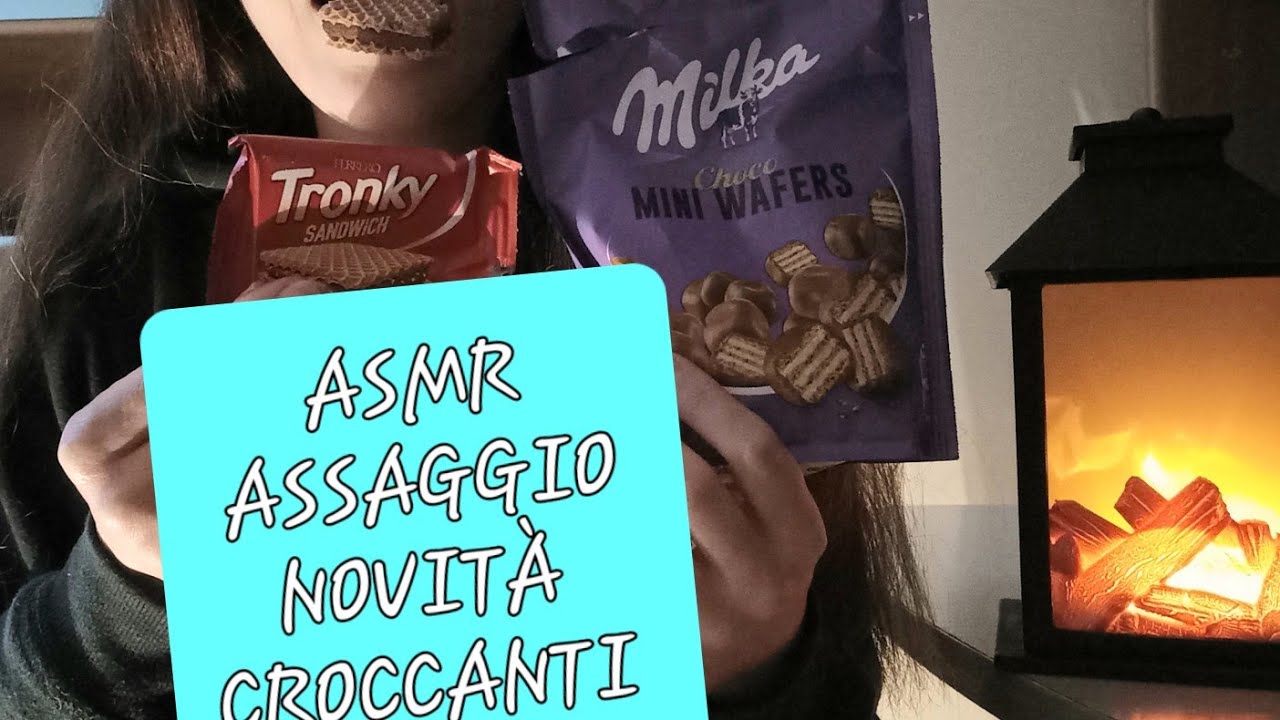 ASMR ITA|ASSAGGI CROCCANTI😍 e TAPPING ASMR