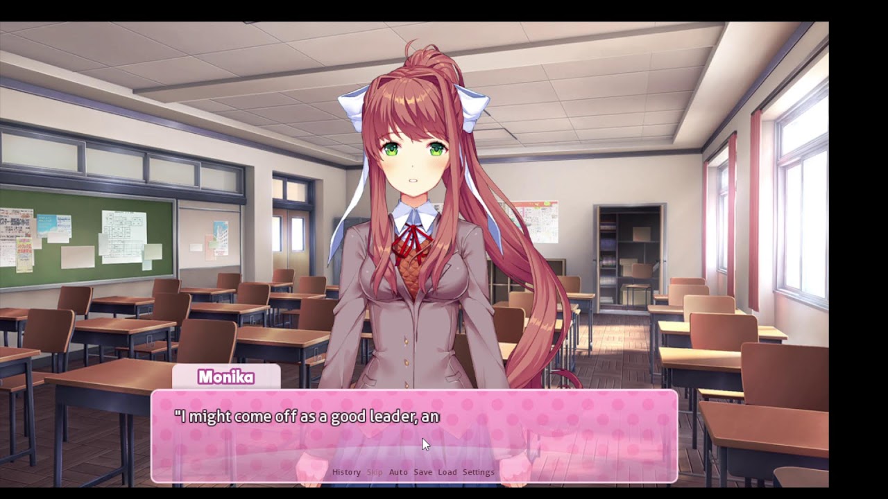 DOKI DOKI LITATURE CLUB(first time)
