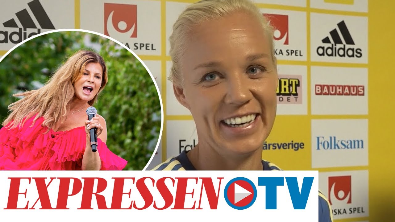 Caroline Seger om bronsfesten: 