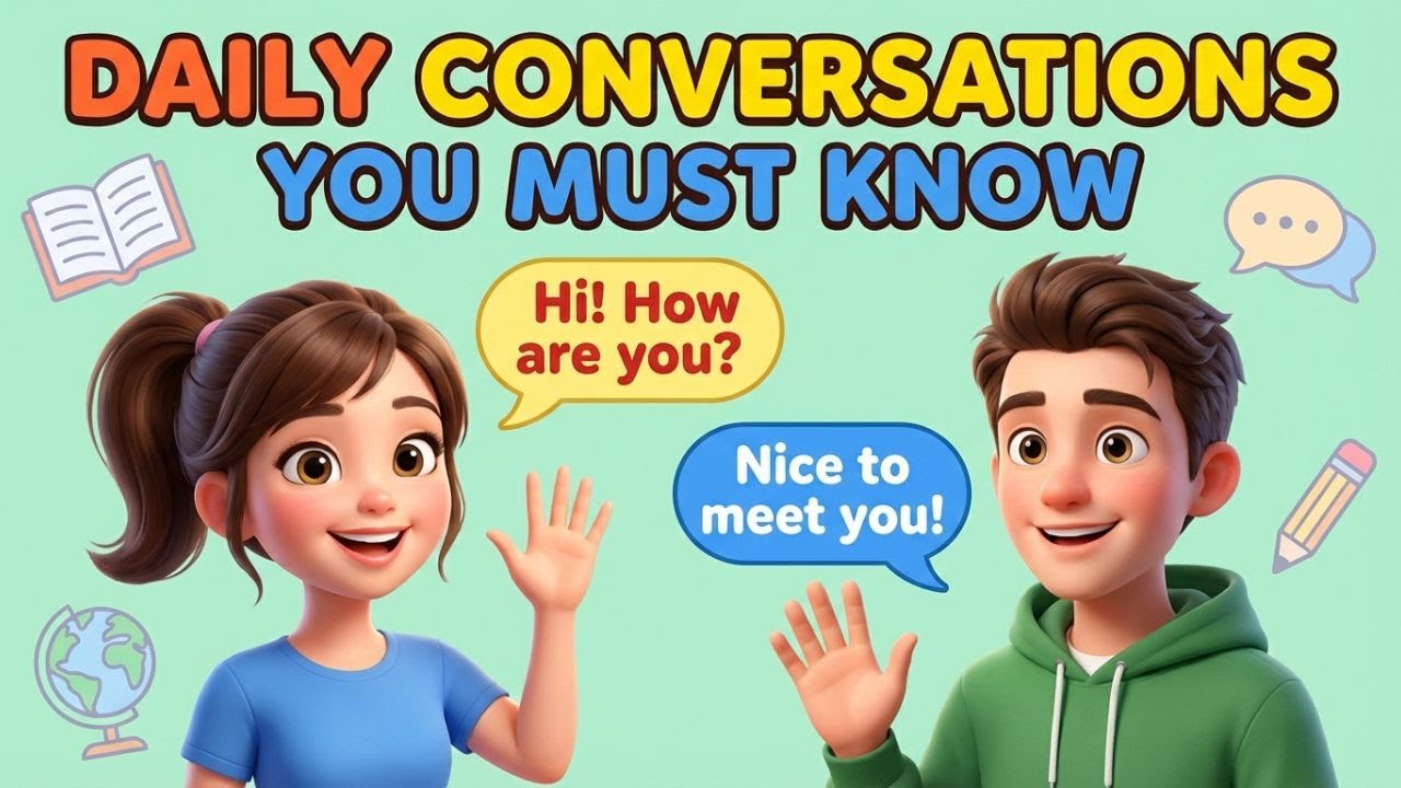 Practice real-life English conversations and speak naturally with confidence.