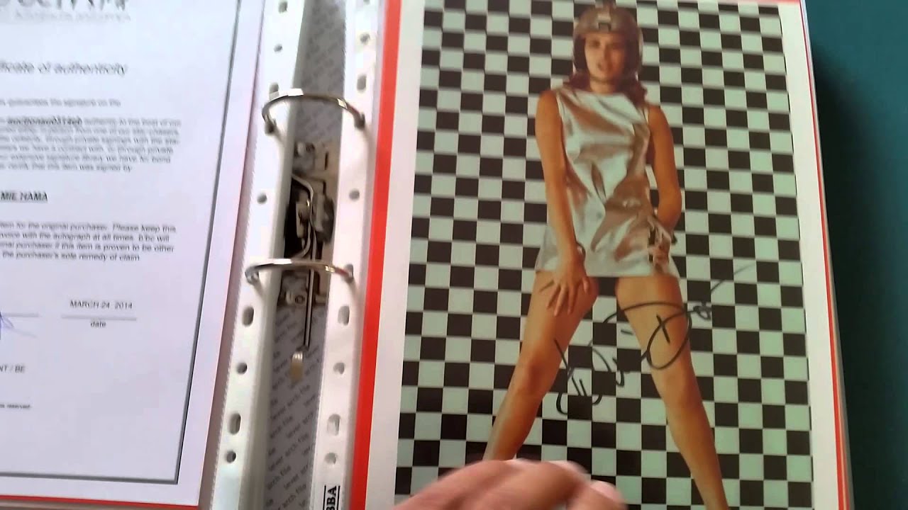 James Bond autographs: part 1