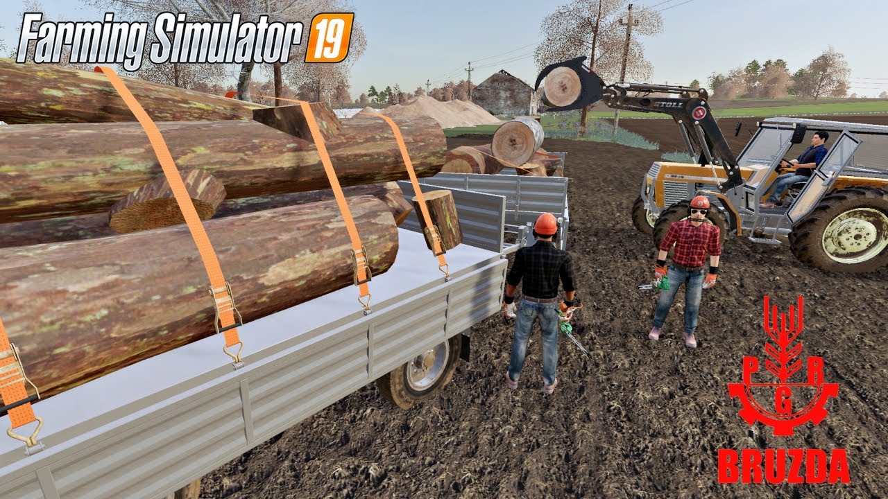 🔴 Wycinka drzew. Plany rozbudowy gospodarstwa. 🔴 - Anton.pl PGR BRUZDA  FS19