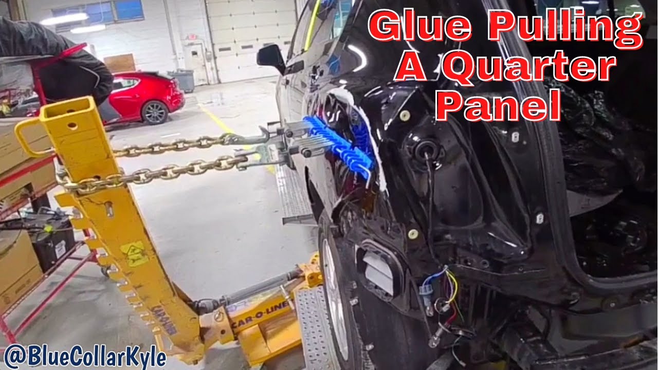 Glue Pulling A Quarter Panel