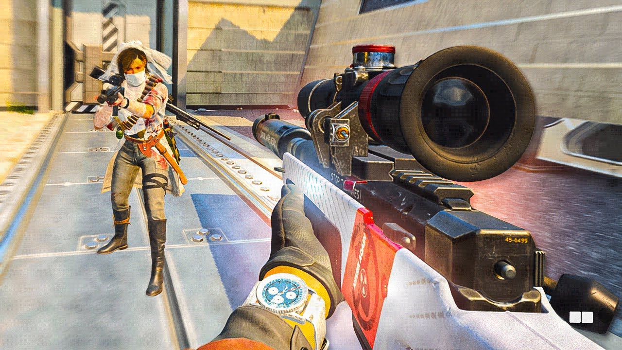 Angry Girl RAGES after my Sniping.. (hilarious)