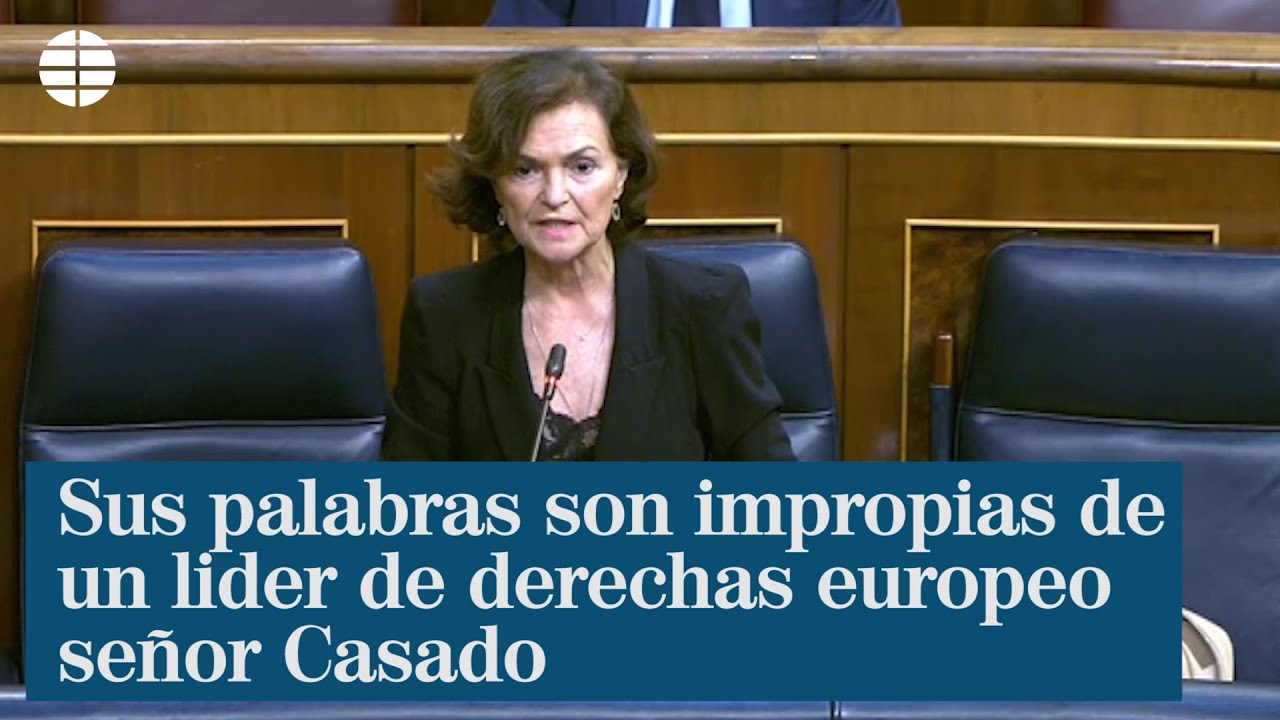 Carmen Calvo: 