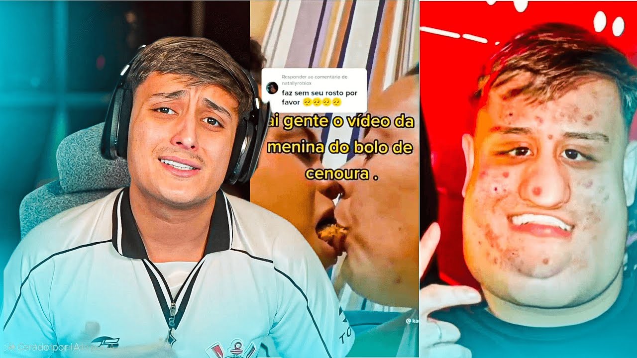 DONA REAGINDO A SUA FOR YOU: PIOR TENTE N&Atilde;O RIR KKKKKKK
