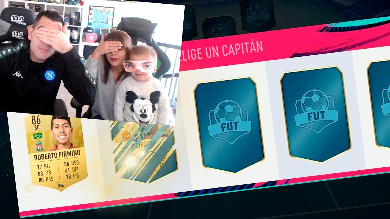 LIGA YOUTUBER DE FUT DRAFT A CIEGAS vs PUMUSCOR !!!