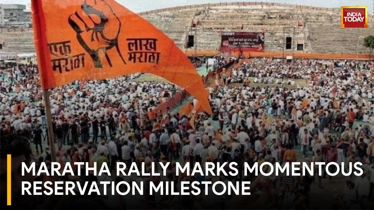 Maratha Community Celebrates Potential Reservation Victory | India Today News