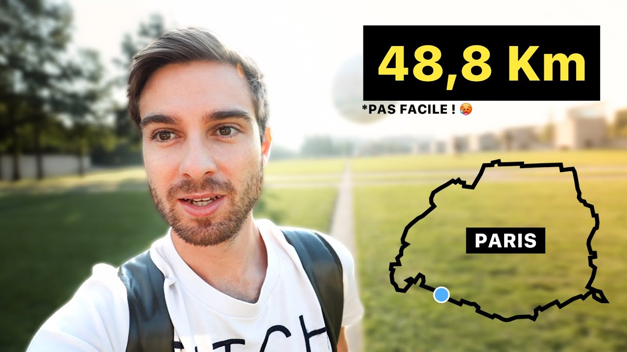 Je fais le TOUR DE PARIS à PIED : C'était pas facile ! (GR 75 / GR 2024)