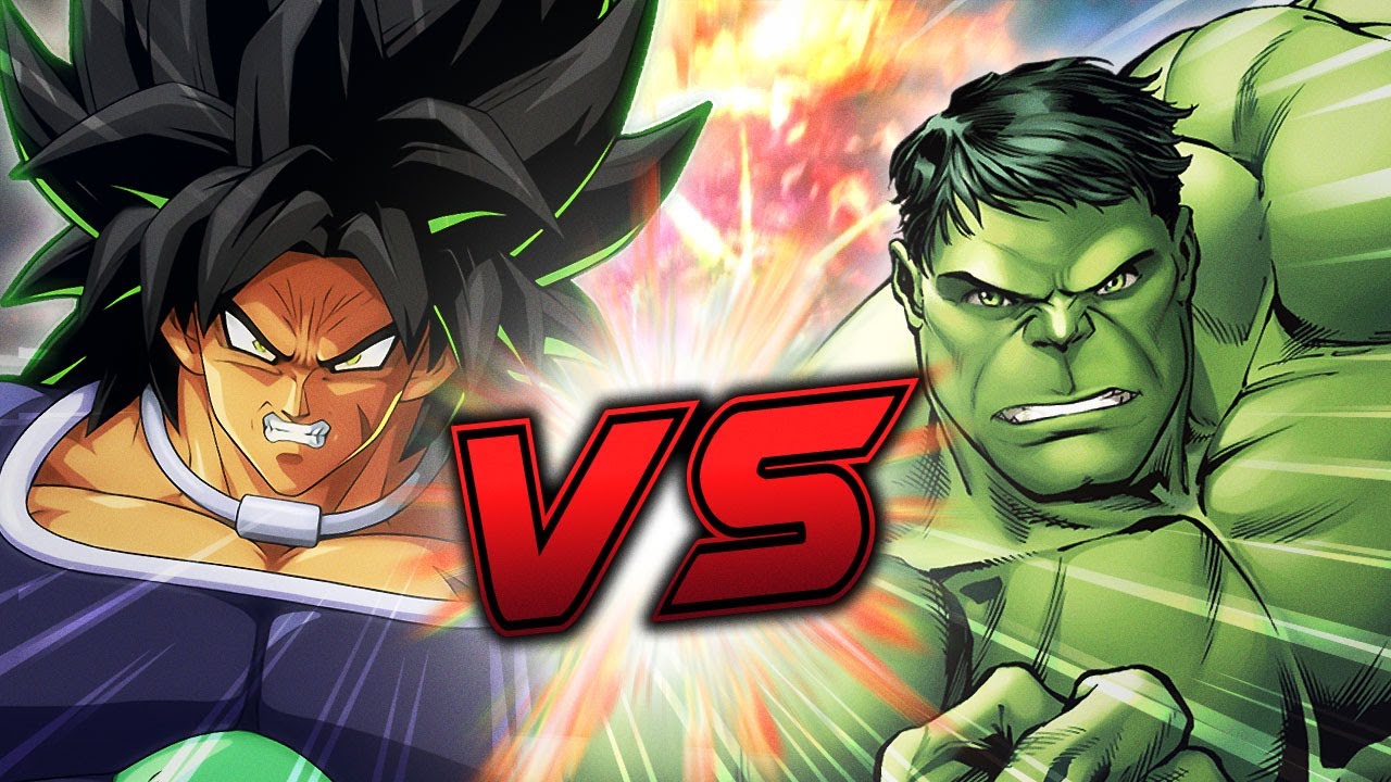 Broly VS Hulk: WHO WINS? - 3D Animated Dragon Ball VS Marvel DEATH BATTLE!