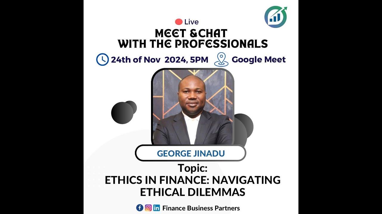 ETHICS IN FINANCE: NAVIGATING ETHICAL DILEMMAS