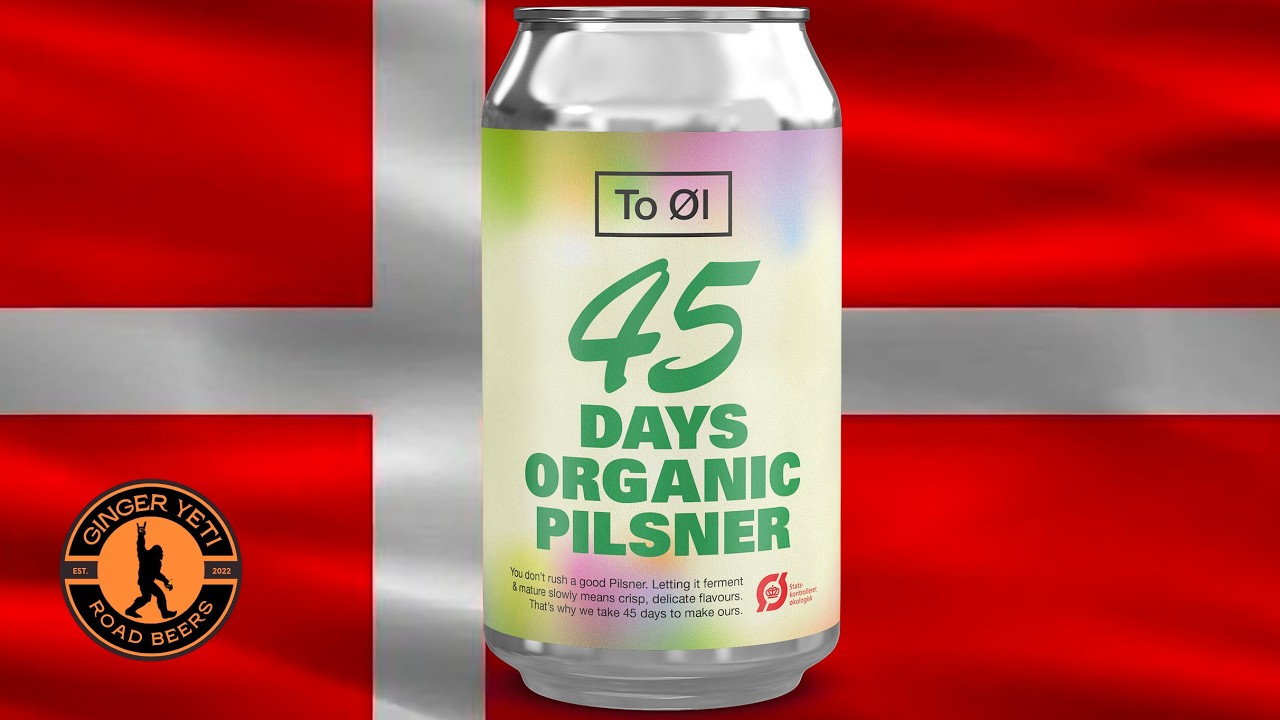 Backstage beer review: 45 Days Organic Pilsner