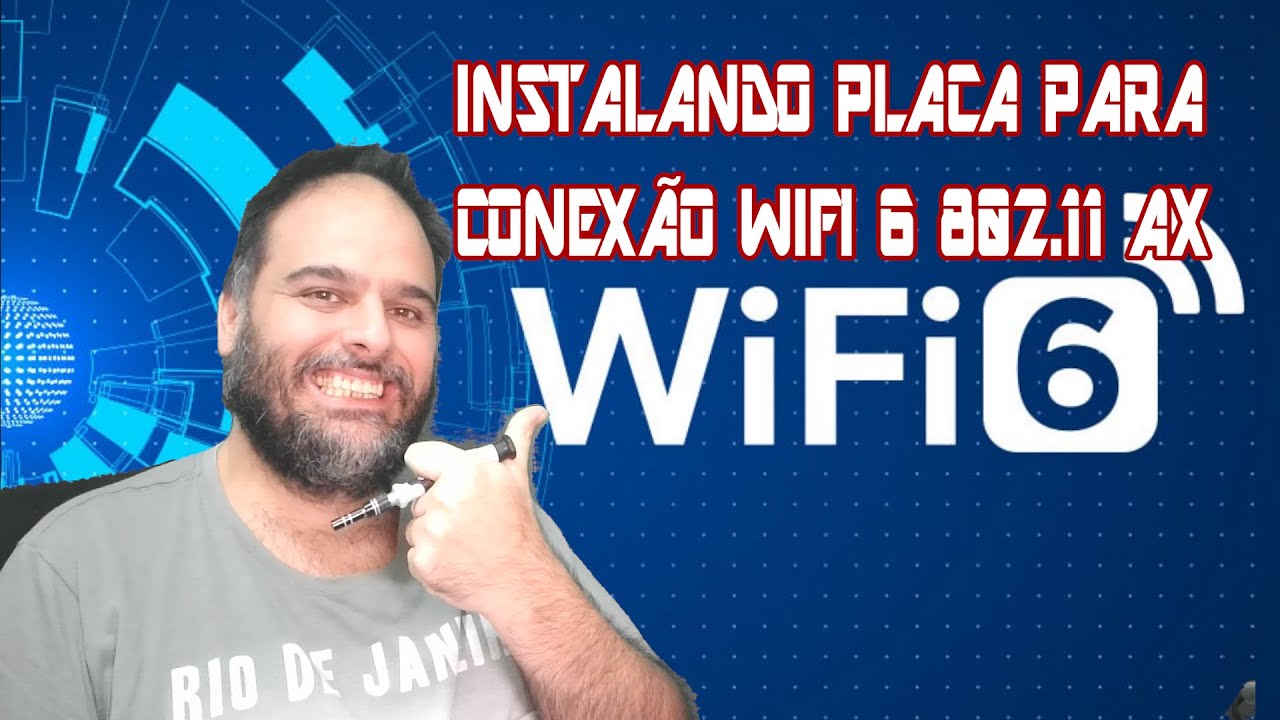 Quer instalar uma placa wi-fi 6 ? olha que eu fiz? | 802.11 AX 