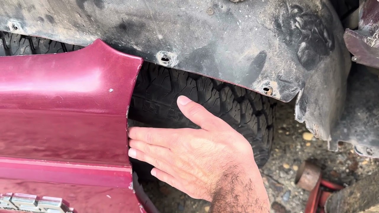 Before you do door hinges, watch this. OBS Ford truck door hinge replacement.