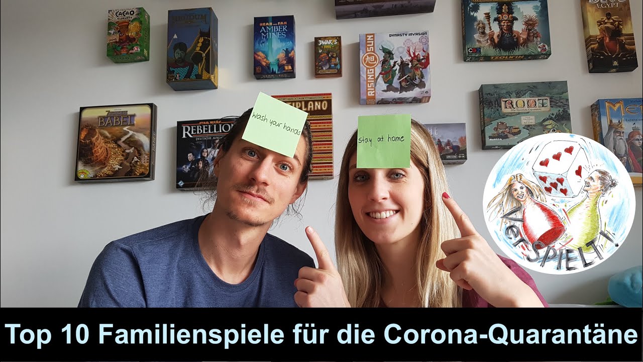 #28 Top 10 Familienspiele für die Corona Quarantäne
